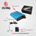 Mini Digital Tattoo Power Supply , Mental Power Supply Clipcord and Pedal